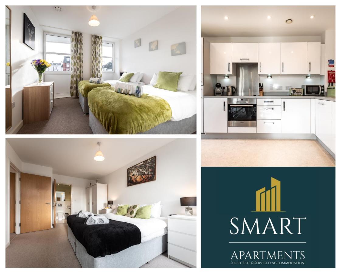 Spacious City Center Apartment By Smart Apartments Short Lets & Serviced Accommodation Apartment Southampton With Free Wifi Bagian luar foto