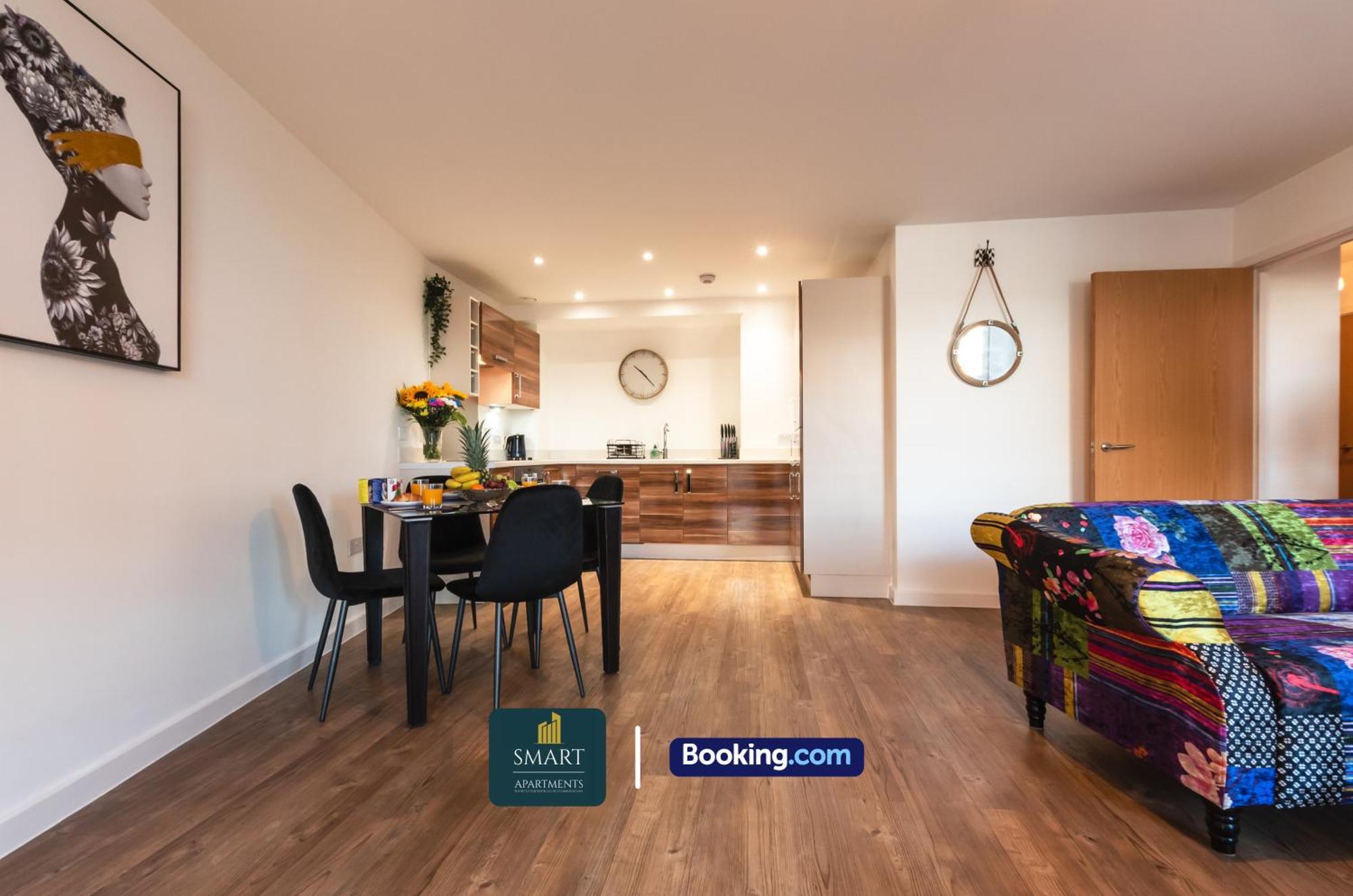Spacious City Center Apartment By Smart Apartments Short Lets & Serviced Accommodation Apartment Southampton With Free Wifi Bagian luar foto