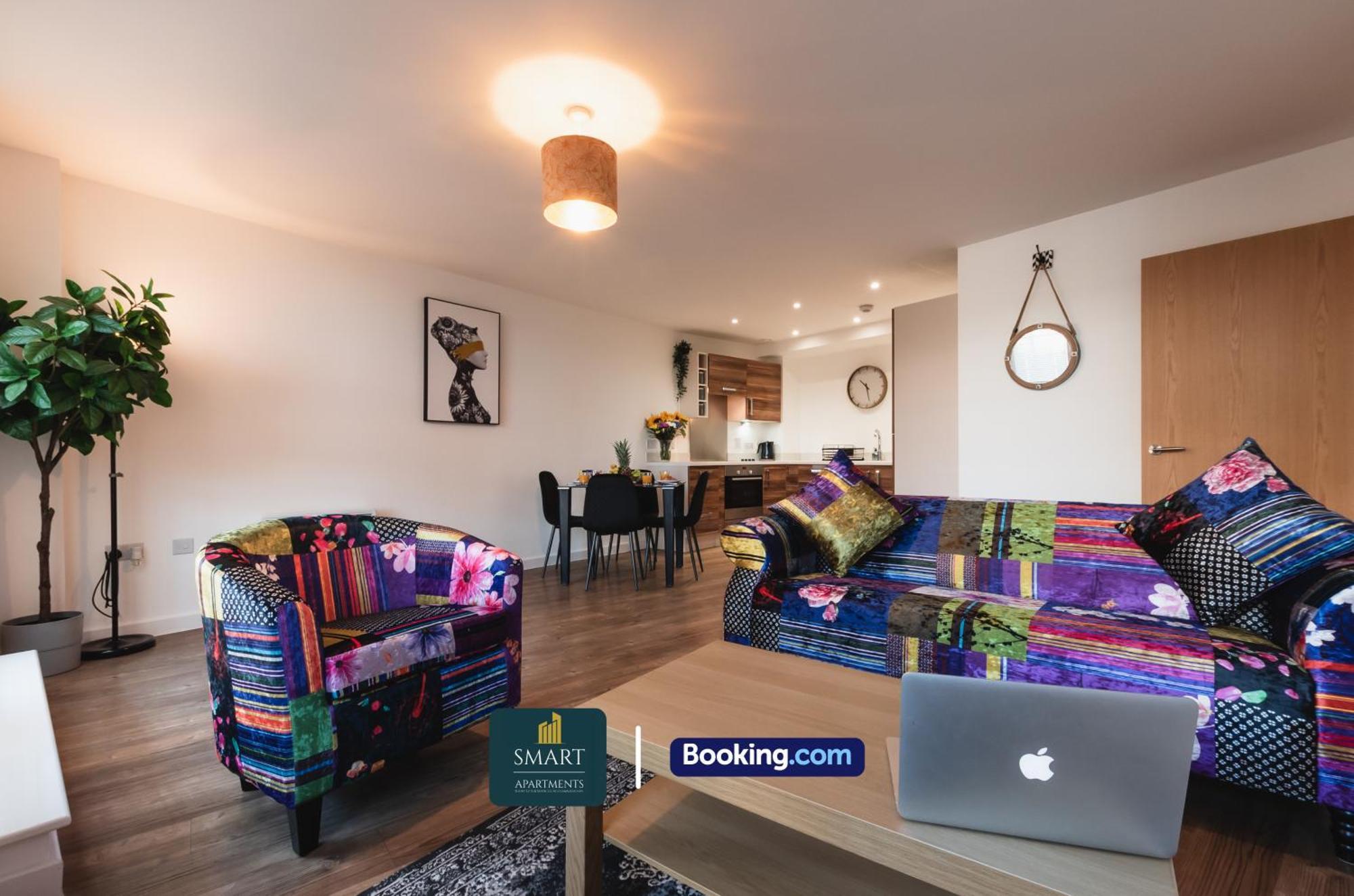Spacious City Center Apartment By Smart Apartments Short Lets & Serviced Accommodation Apartment Southampton With Free Wifi Bagian luar foto