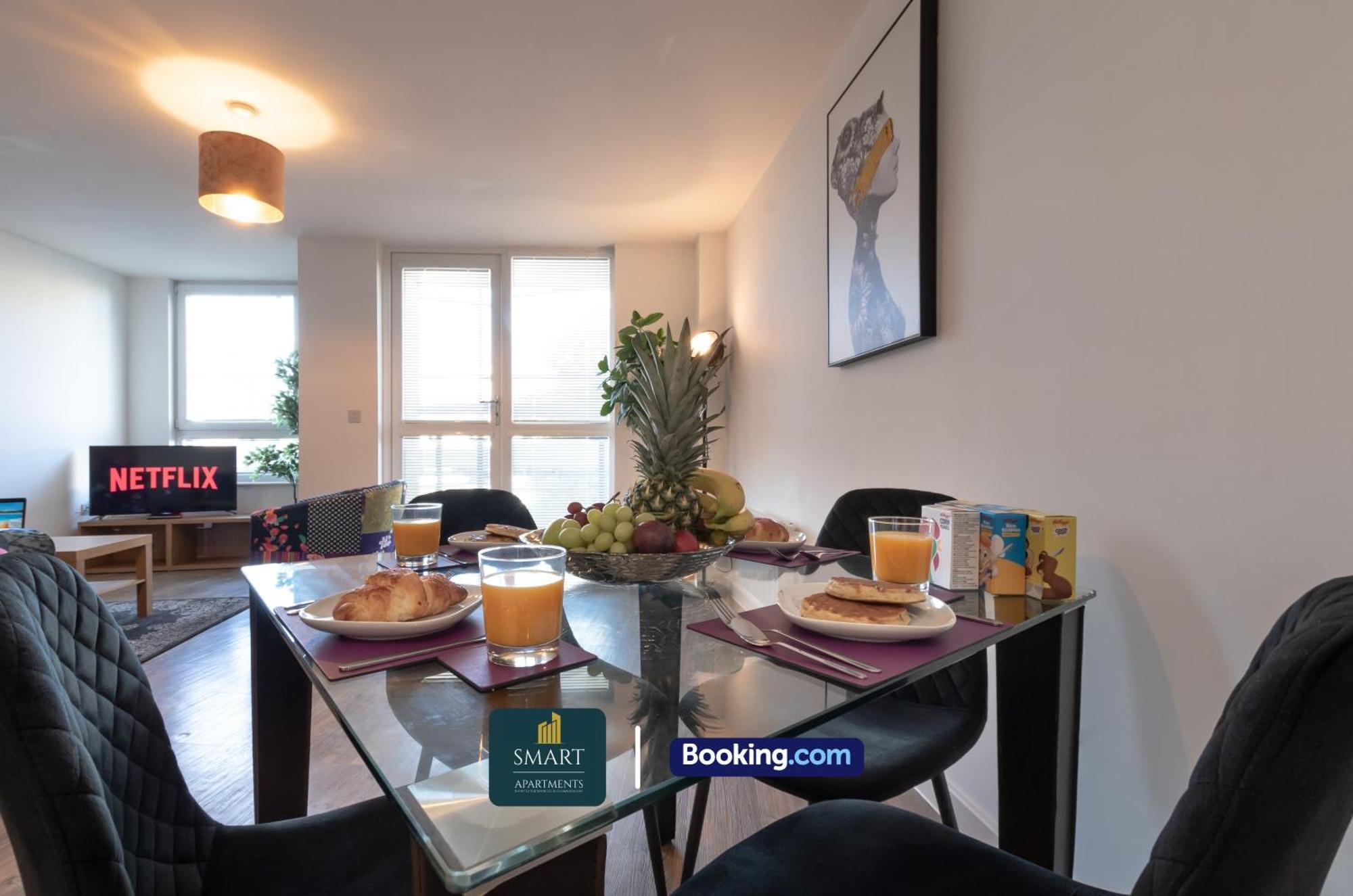 Spacious City Center Apartment By Smart Apartments Short Lets & Serviced Accommodation Apartment Southampton With Free Wifi Bagian luar foto